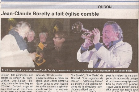 Le compte-rendu du concert de Jean-Claude...