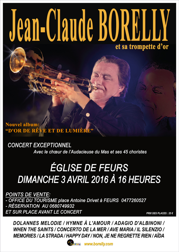 Jean-Claude Borelly en concert à Feurs