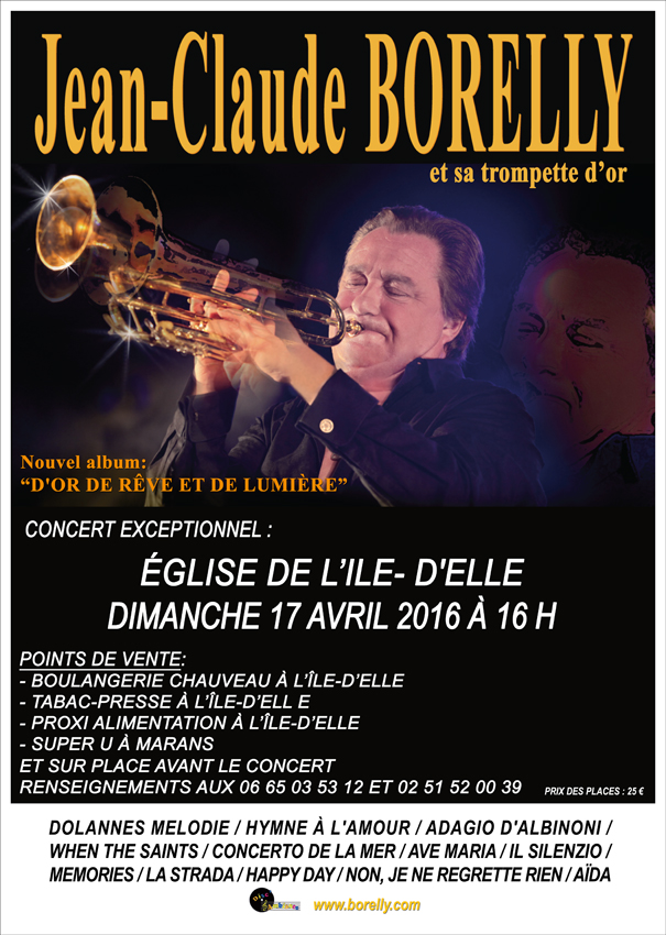 Concert de l'Ile-d'Elle, dimanche 17 avril 2016