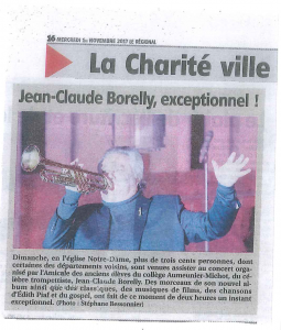 Le Régionnal : Jean-Claude Borelly : exceptionnel