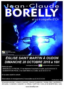 Concert à Oudon, le 28 octobre 2018