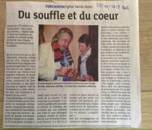 Concert de Turckheim Du souffle et du coeur