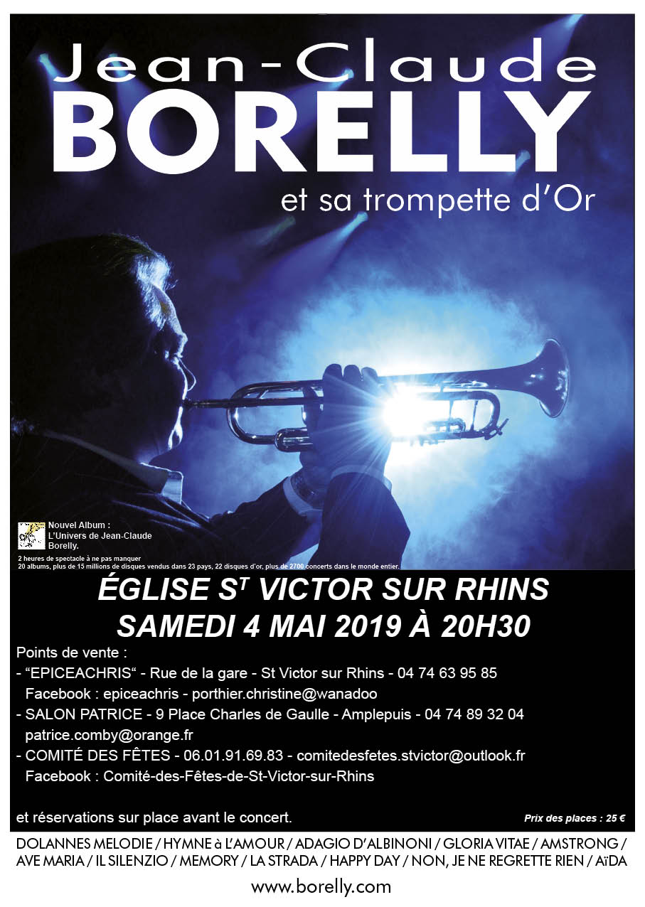 Concert à Saint-Victor-sur-Rhins, le 4 mai 2019